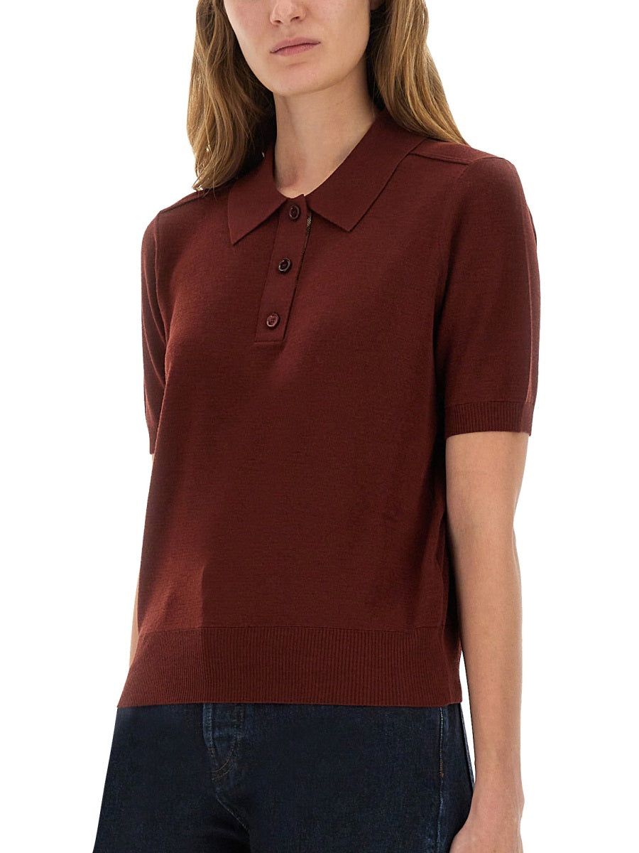 Burberry Top - Bordeaux | Wanan Luxury