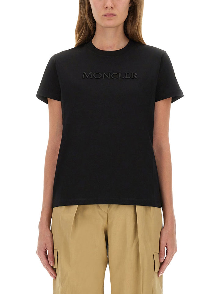 Moncler T shirt - Nero | Wanan Luxury