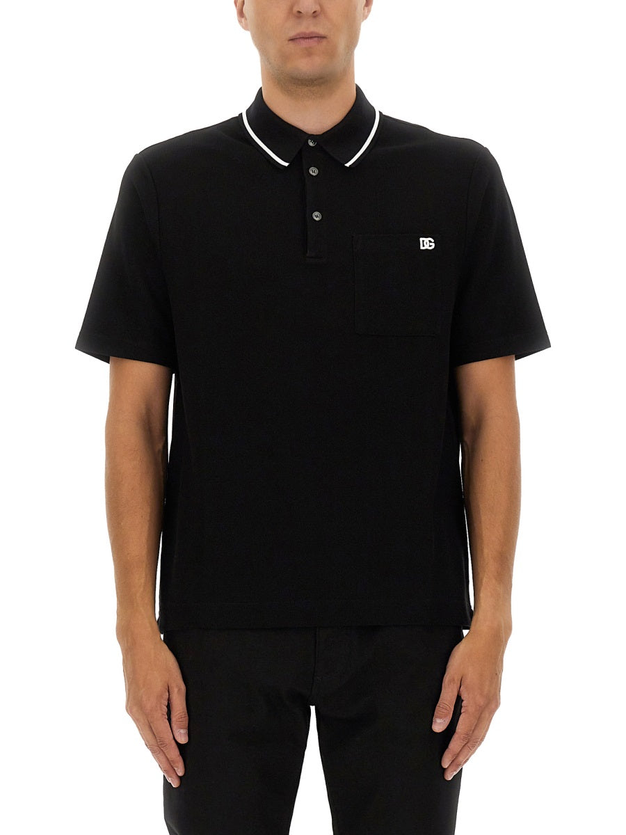 Dolce & Gabbana Polo - Nero | Wanan Luxury