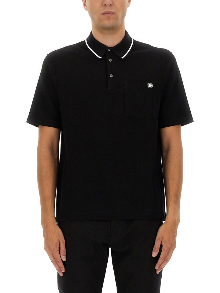 Dolce & Gabbana Polo - Nero | Wanan Luxury