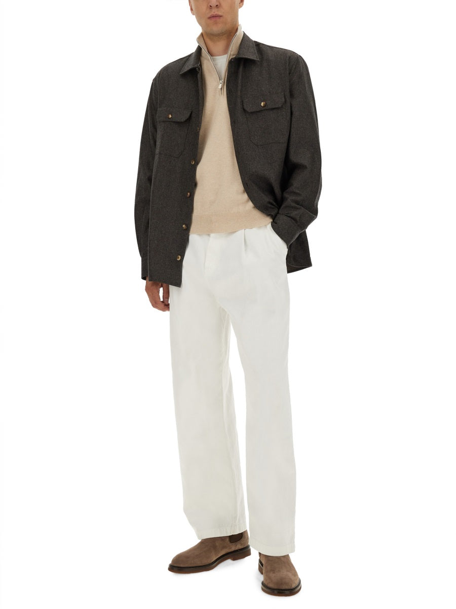 Brunello Cucinelli Camicie - Marrone | Wanan Luxury