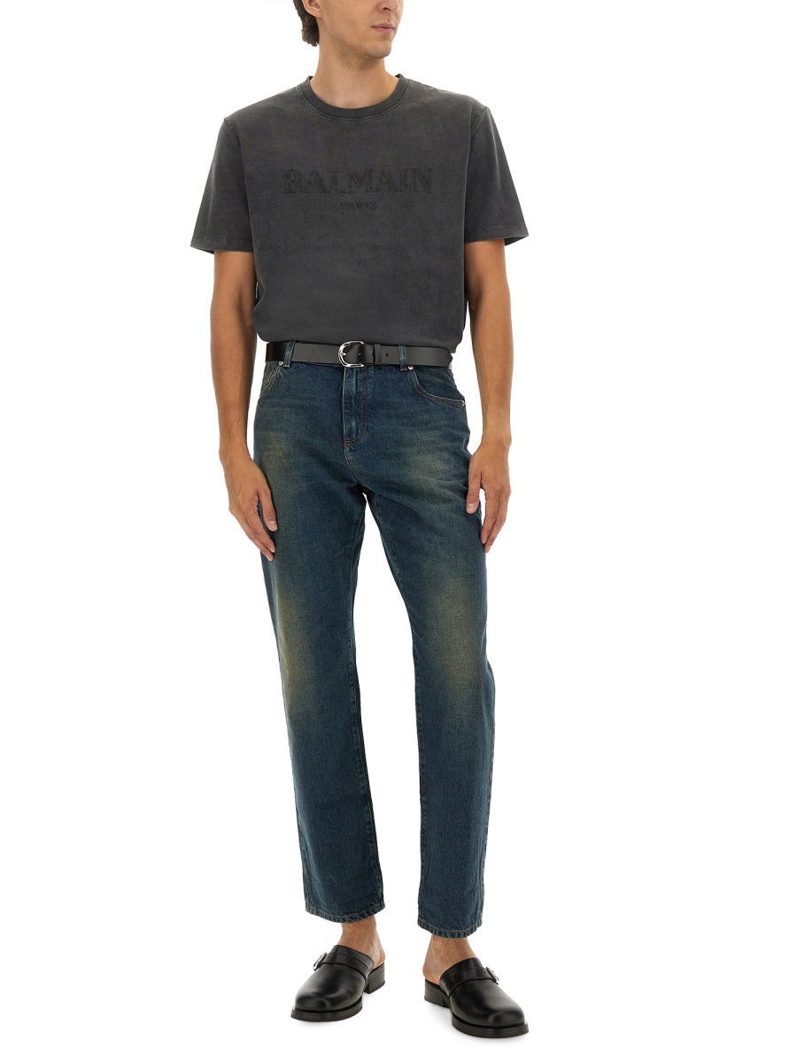 Balmain T shirt - Grigio | Wanan Luxury