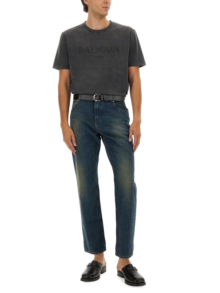 Balmain T shirt - Grigio | Wanan Luxury