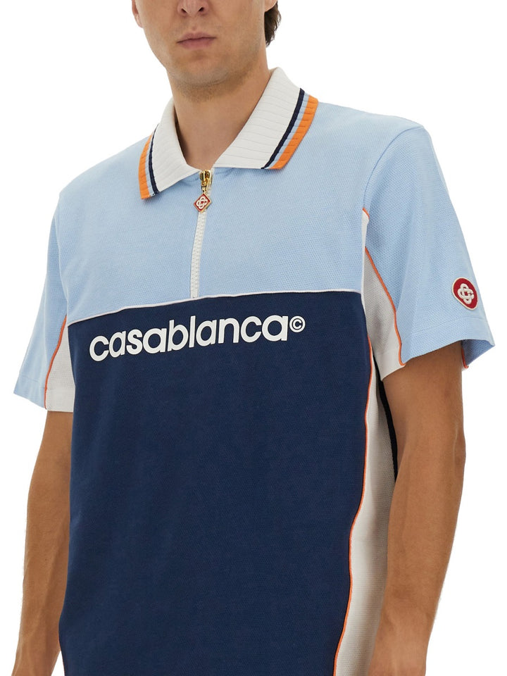 Casablanca Polo - Blu | Wanan Luxury