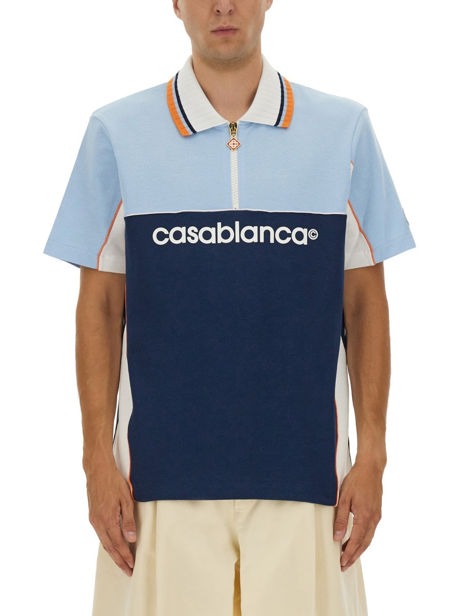 Casablanca Polo - Blu | Wanan Luxury