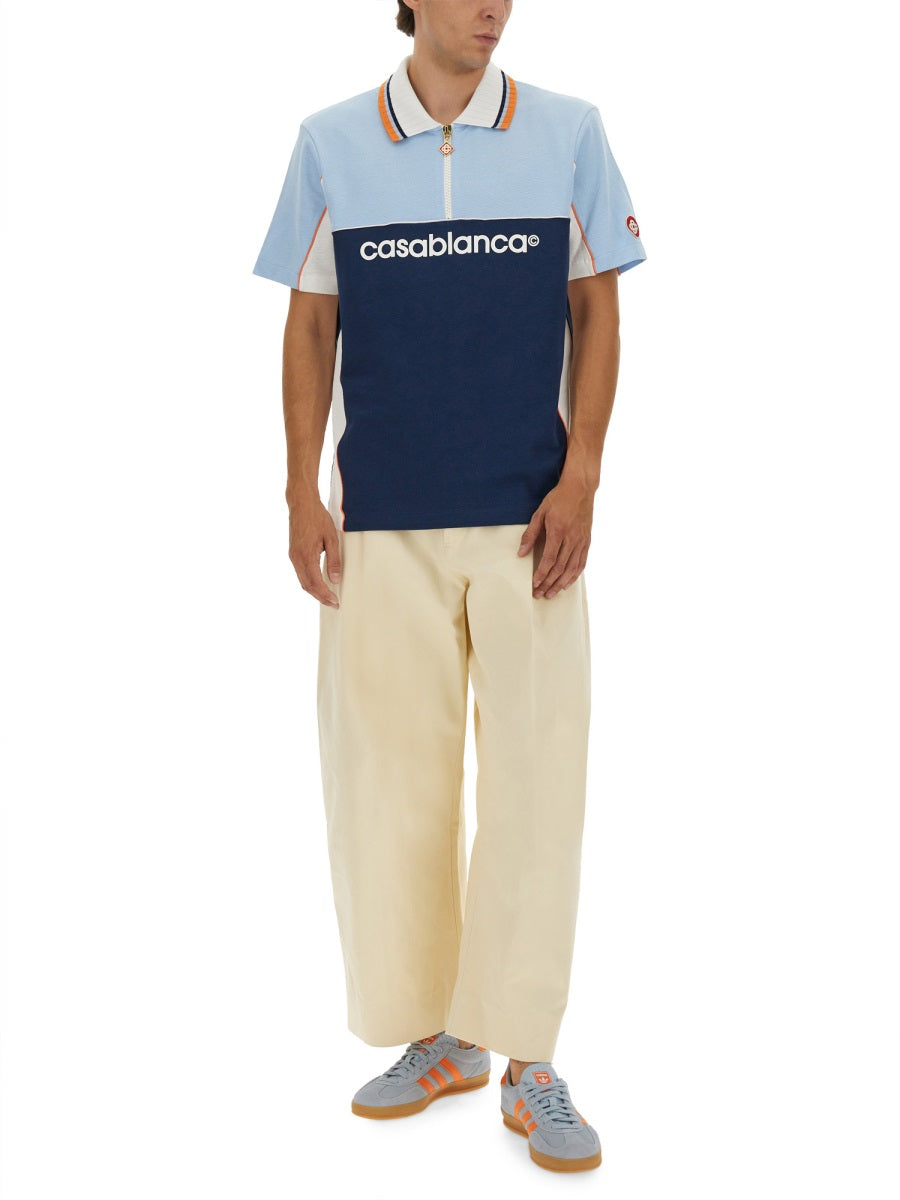 Casablanca Polo - Blu | Wanan Luxury