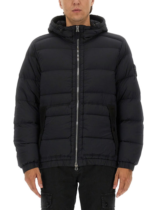 Padded Down Jacket With Hood