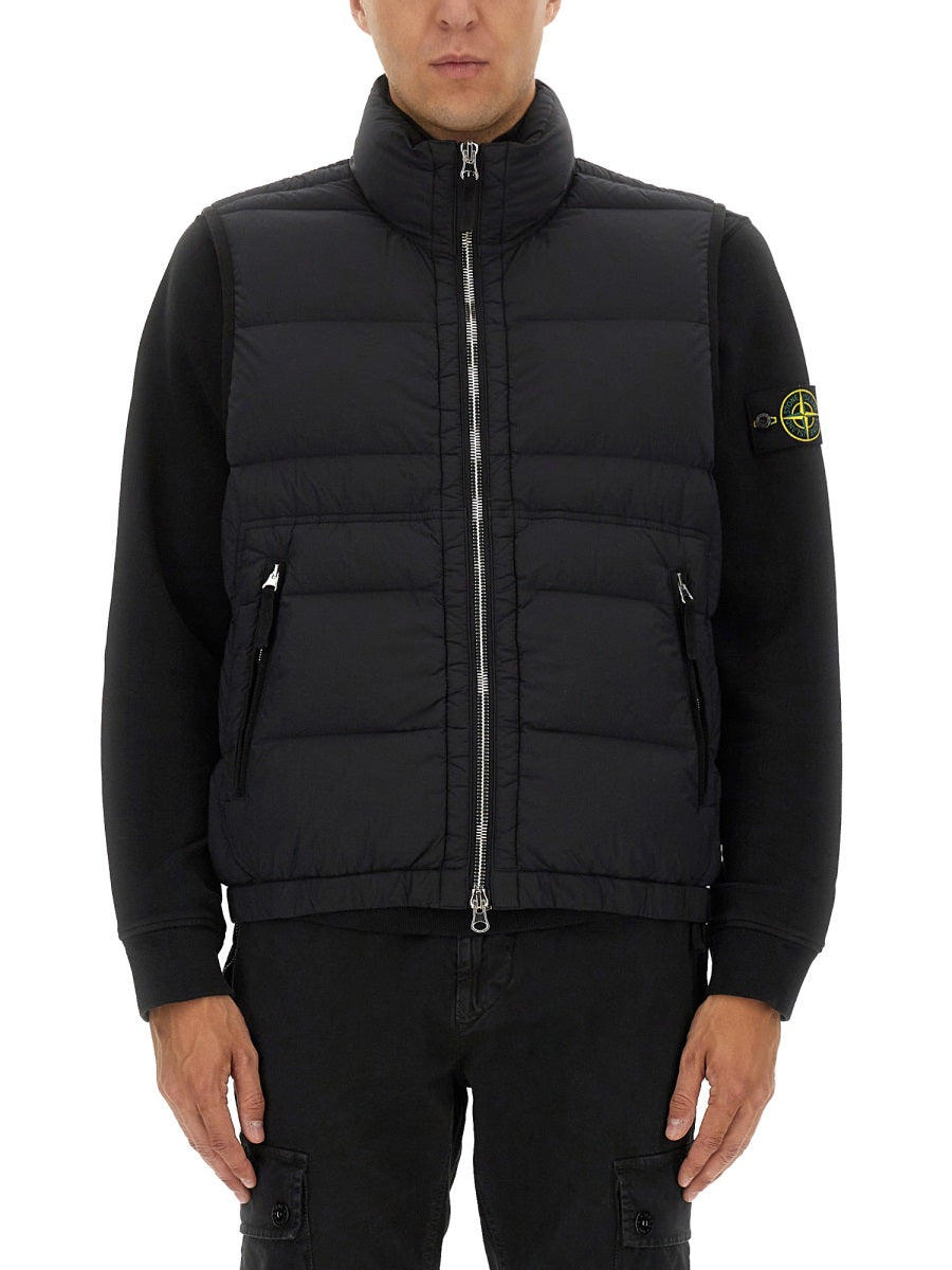 Stone Island Gilet - Nero | Wanan Luxury