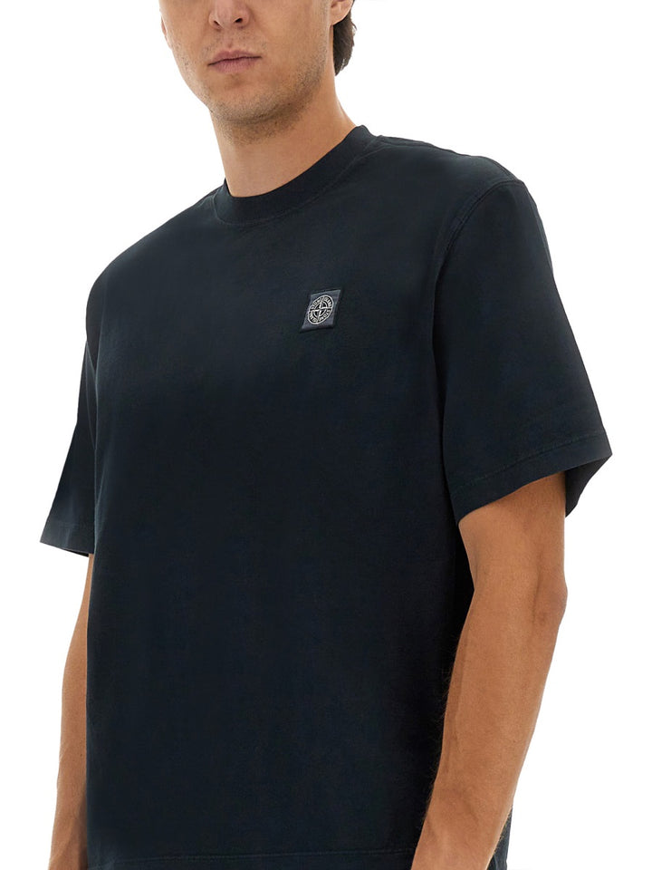 Stone Island T shirt - Blu | Wanan Luxury
