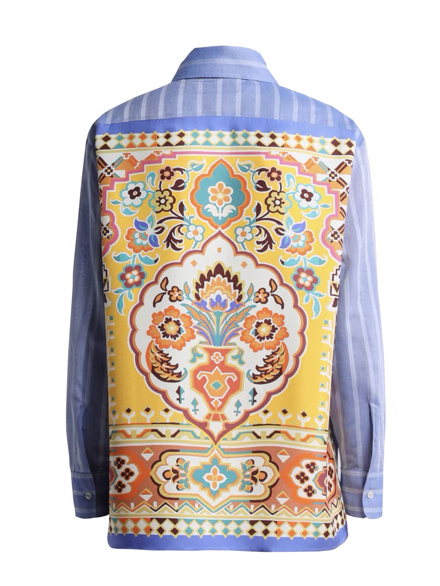 Etro Camicie - Bianco, Azzurro | Wanan Luxury