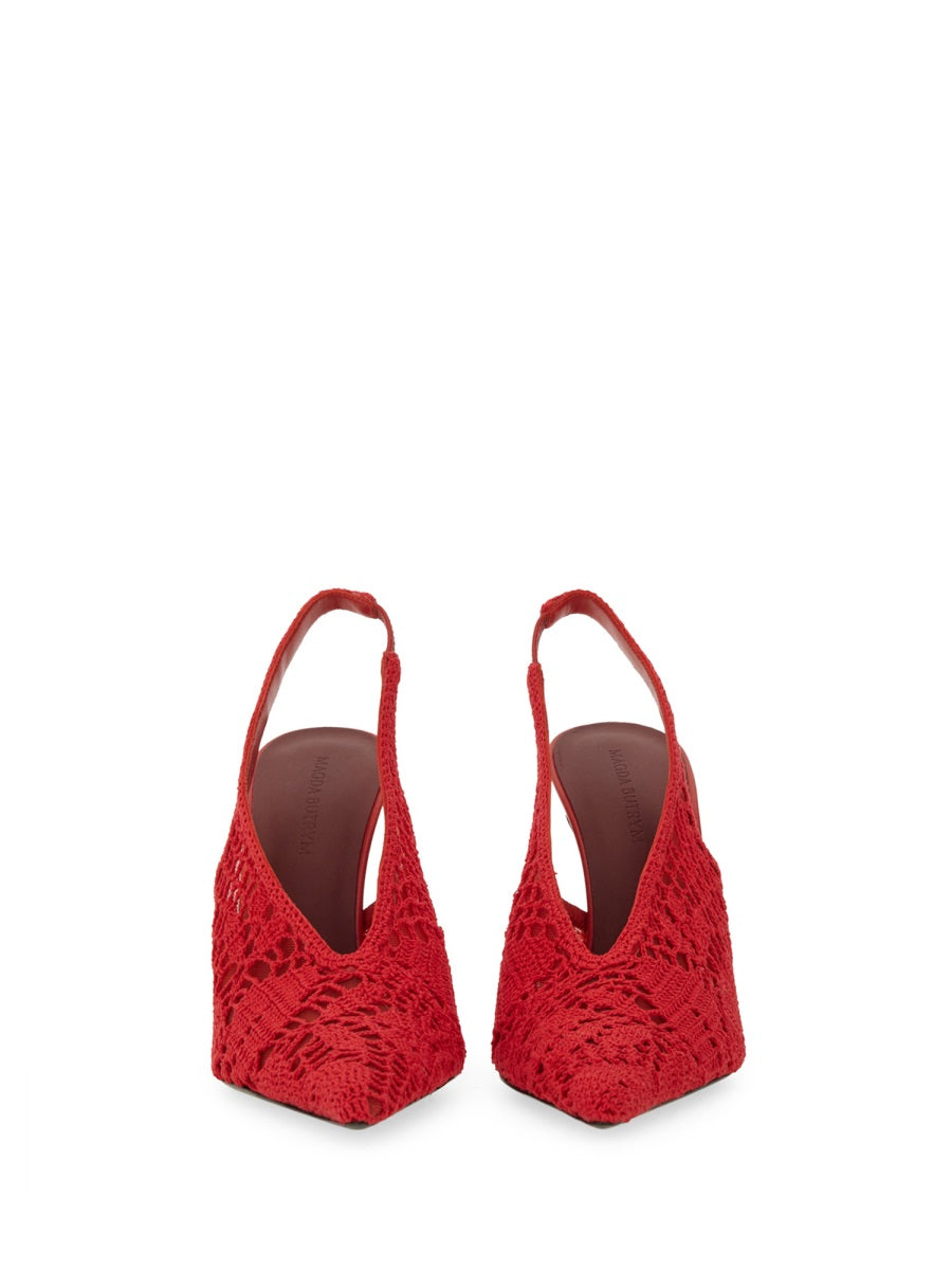 Magda Butrym HEELS - Red | 2019ffdcd3c976b8fc7647e0bfdc28f162acb6ba