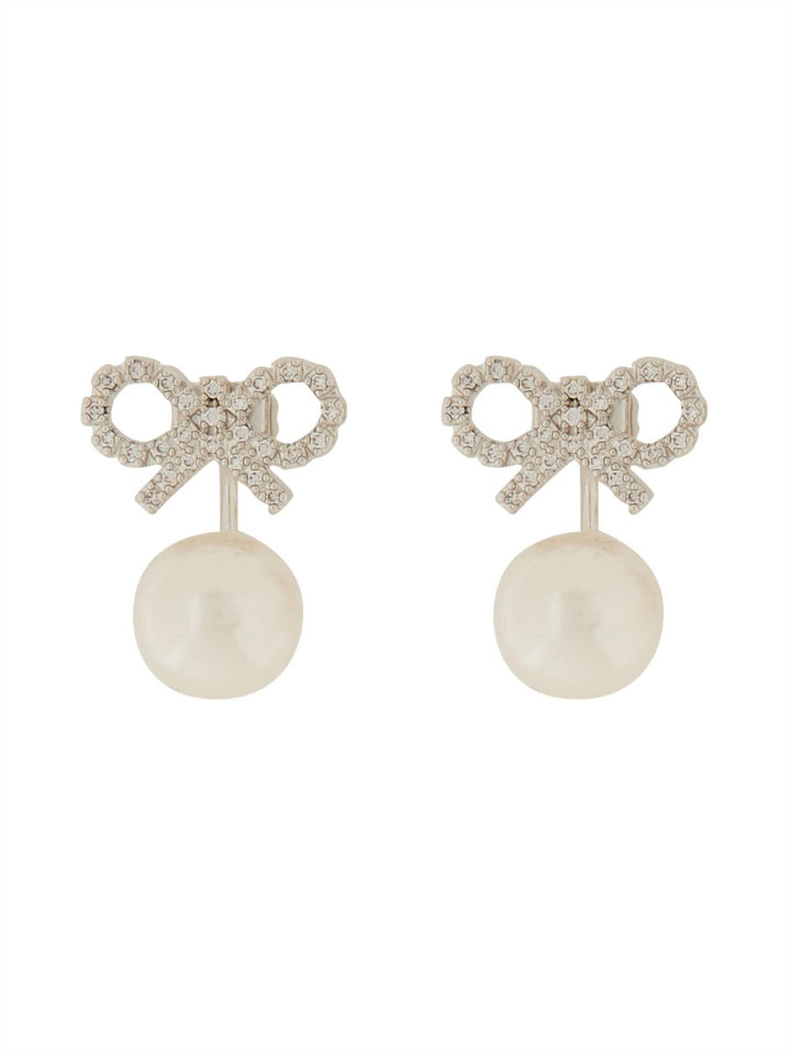 Self-Portrait Orecchini - Argento | Wanan Luxury