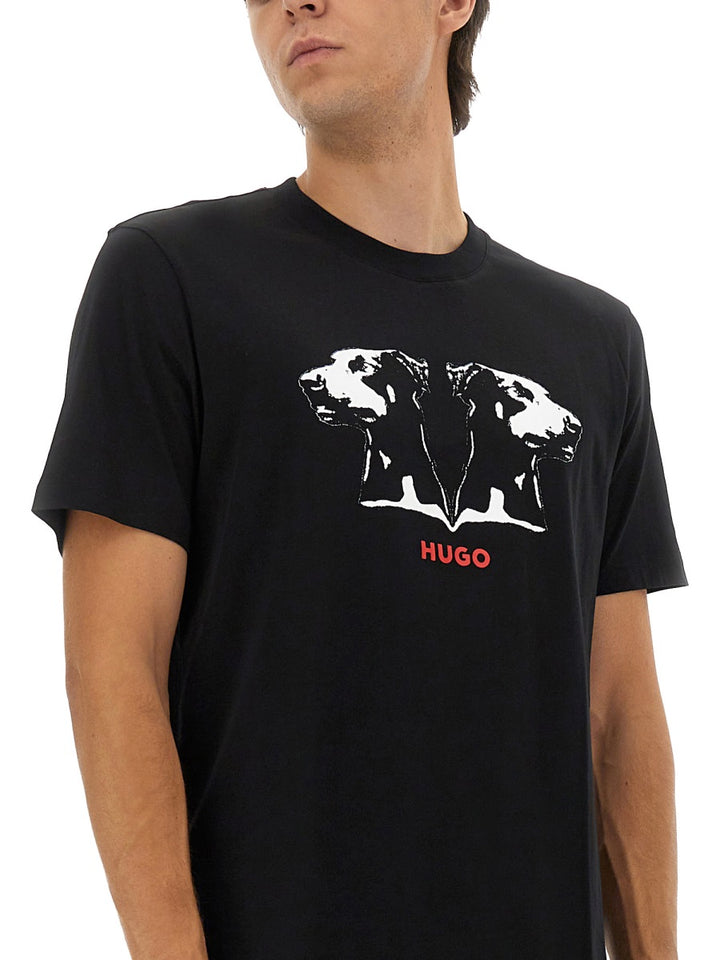 Hugo T shirt - Nero | Wanan Luxury