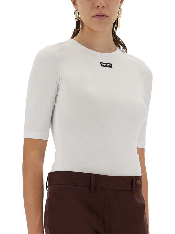 Rotate Birger Christensen Top - Bianco | Wanan Luxury