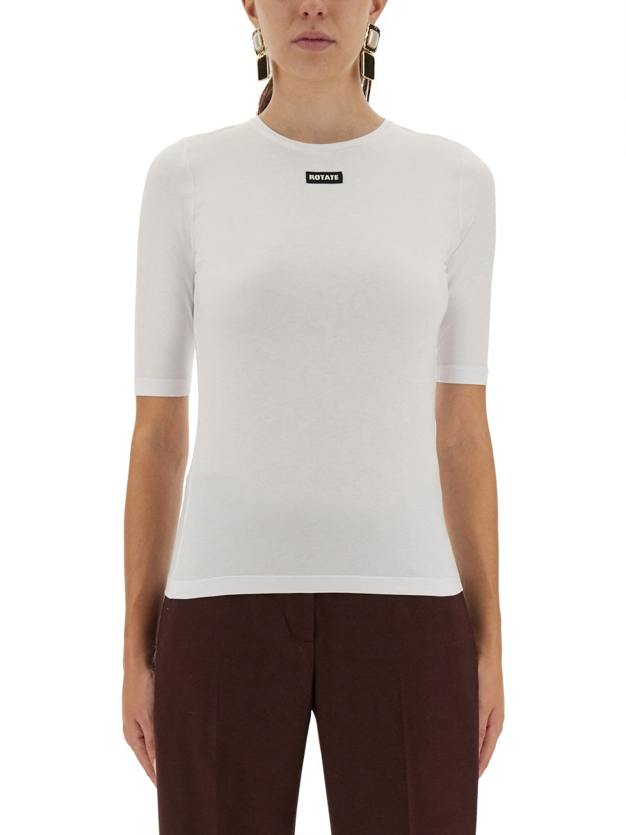 Rotate Birger Christensen Top - Bianco | Wanan Luxury