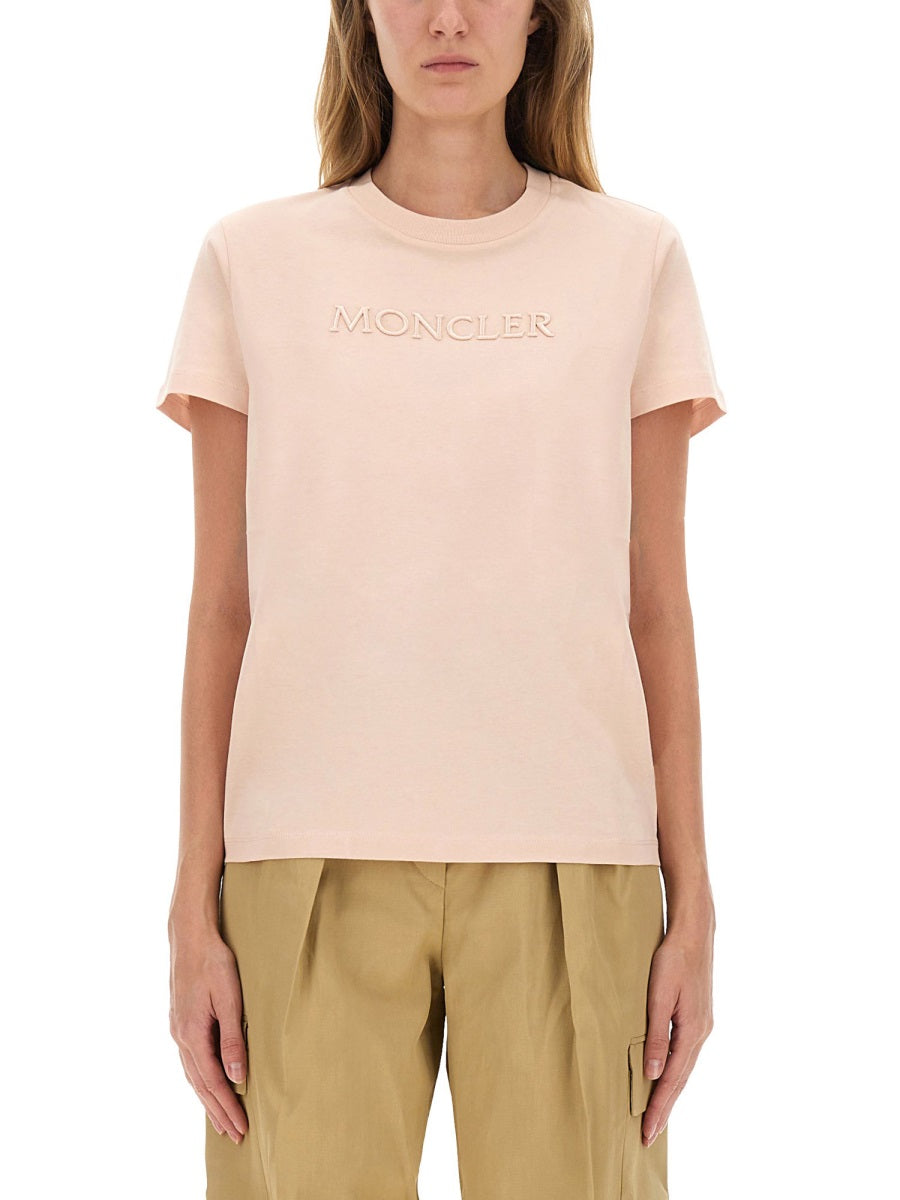 Moncler T shirt - Rosa | Wanan Luxury