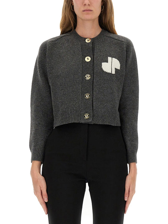 Cardigan With Logo