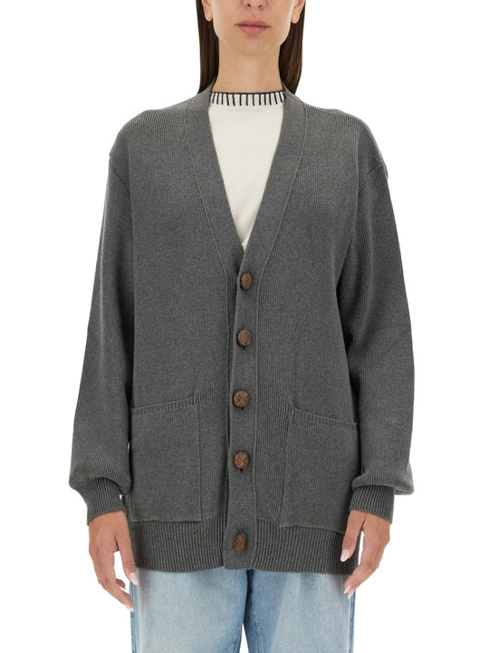 Cardigan With Logo