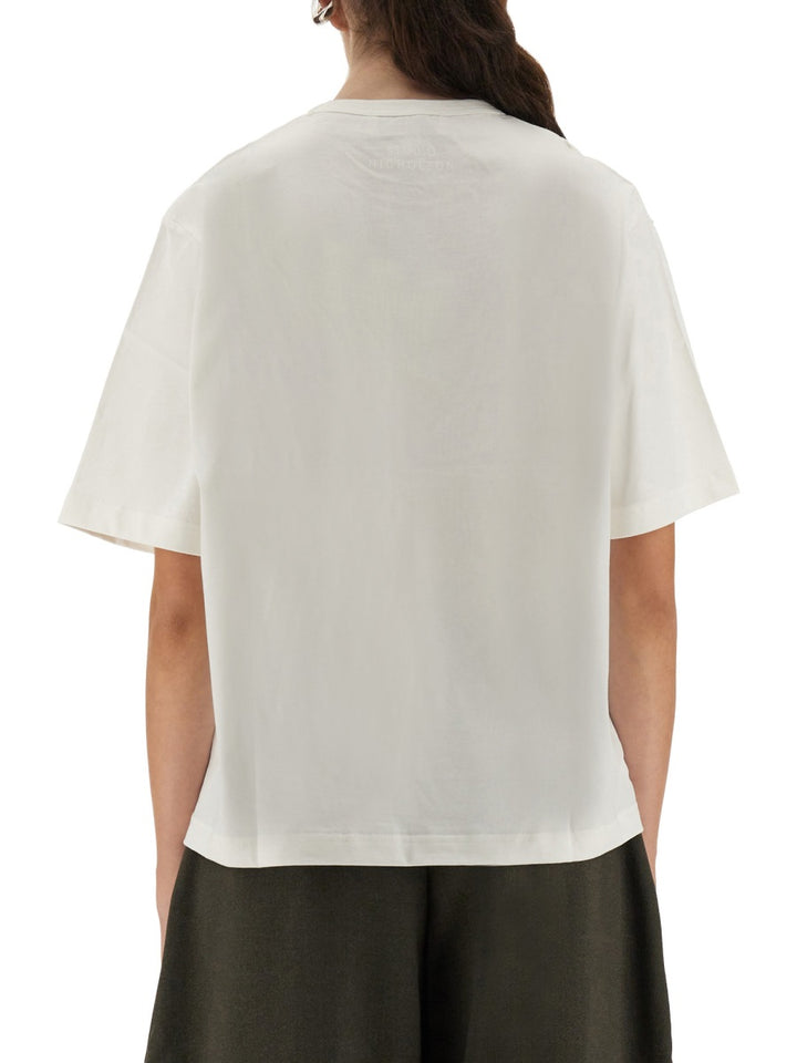 Studio Nicholson T shirt - Bianco | Wanan Luxury