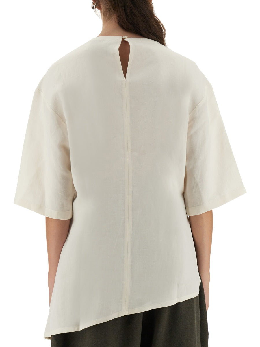 Studio Nicholson T shirt - Bianco | Wanan Luxury