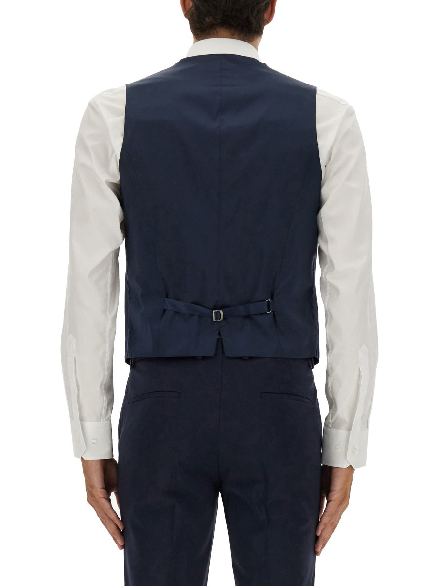Hugo Gilet - Blu | Wanan Luxury