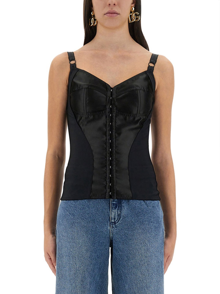 Dolce & Gabbana Top - Nero | Wanan Luxury
