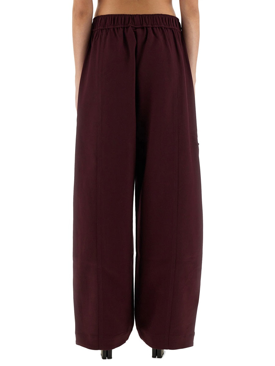 Ganni Pantaloni - Bordeaux | Wanan Luxury