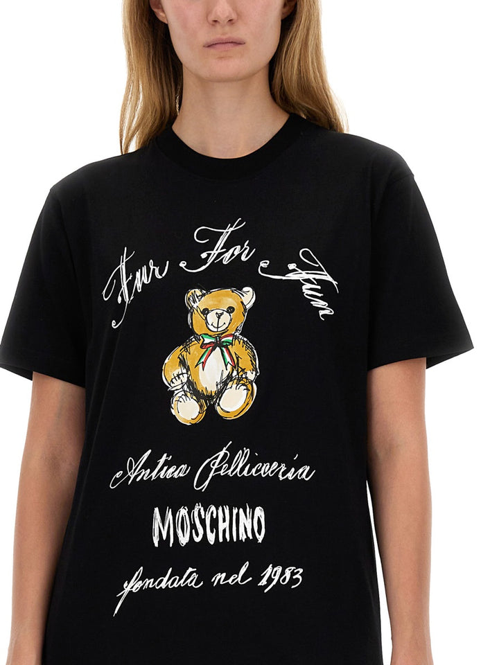 Moschino T shirt - Nero | Wanan Luxury
