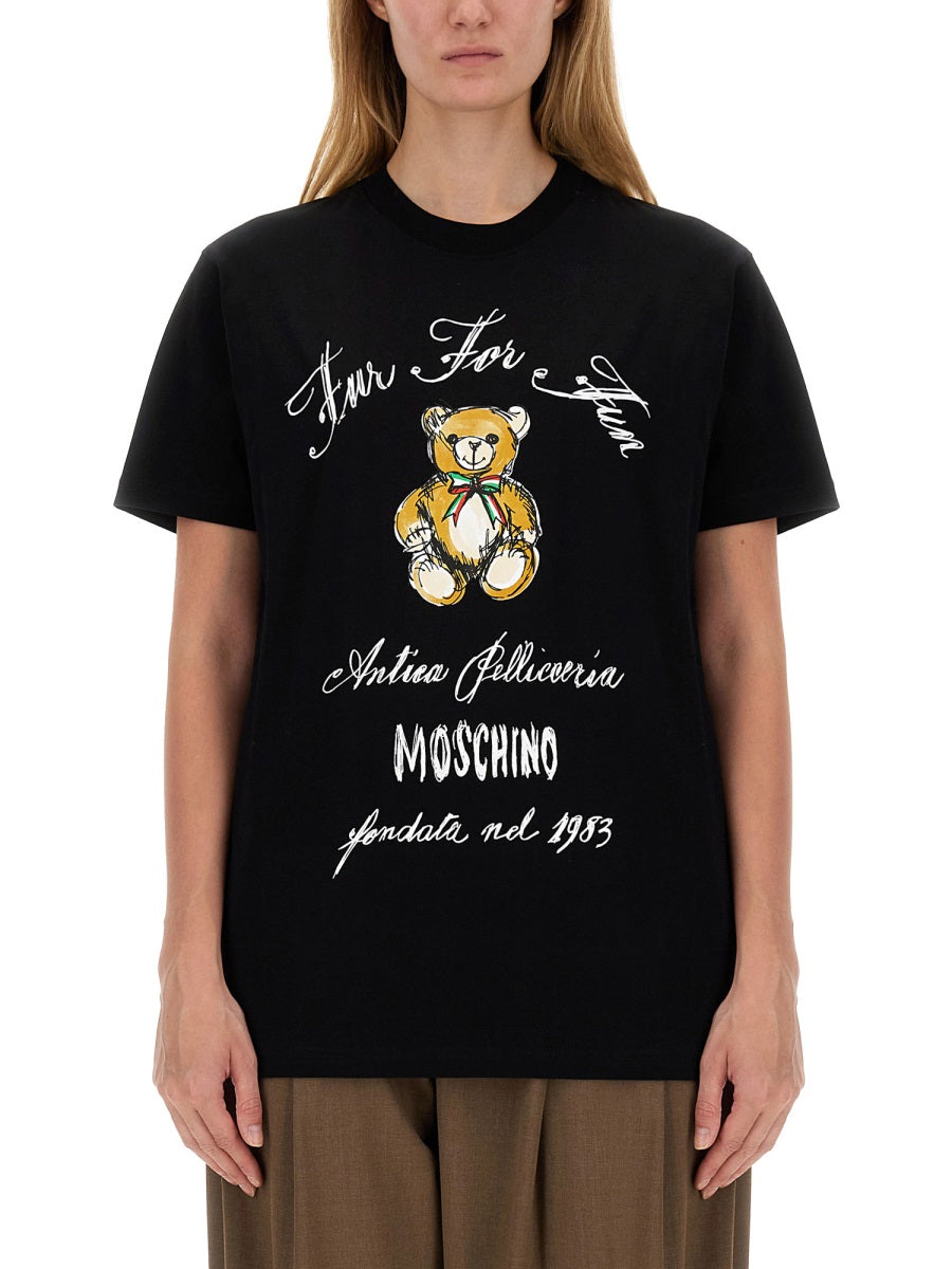 Moschino T shirt - Nero | Wanan Luxury