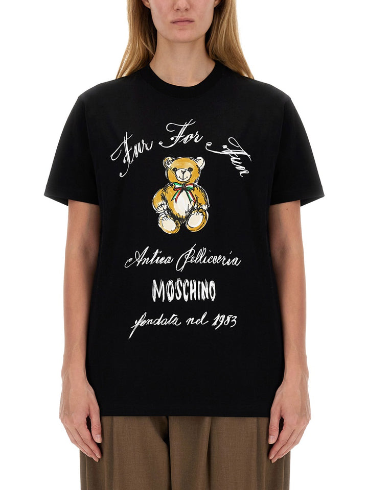 Moschino T shirt - Nero | Wanan Luxury