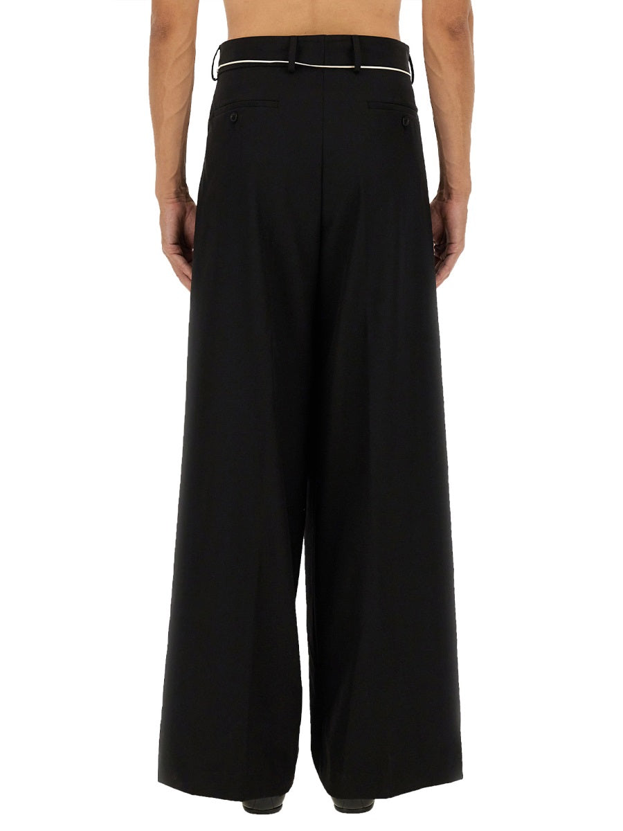 Dries Van Noten Pantaloni - Nero | Wanan Luxury