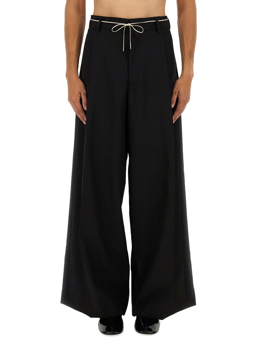 Dries Van Noten Pantaloni - Nero | Wanan Luxury
