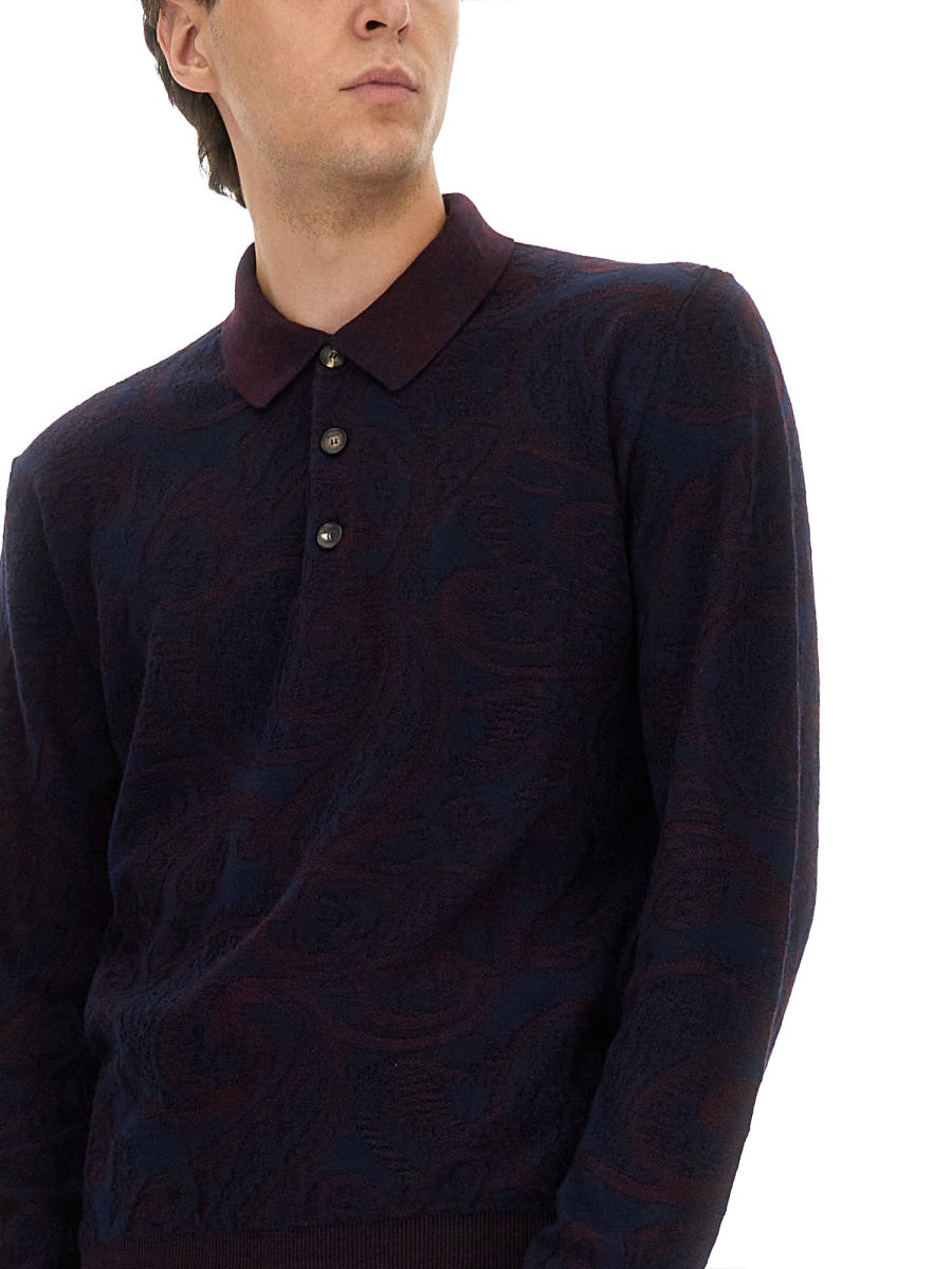 Etro Polo - Blu | Wanan Luxury