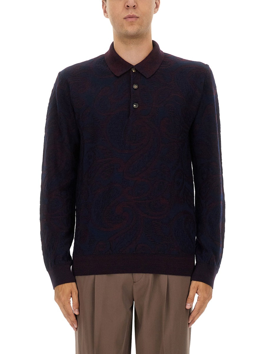 Etro Polo - Blu | Wanan Luxury