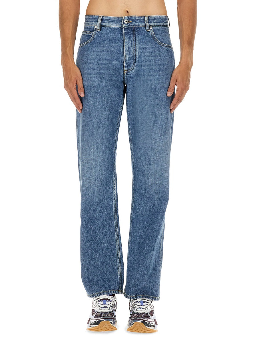 Bottega Veneta Pantaloni - Blu | Wanan Luxury