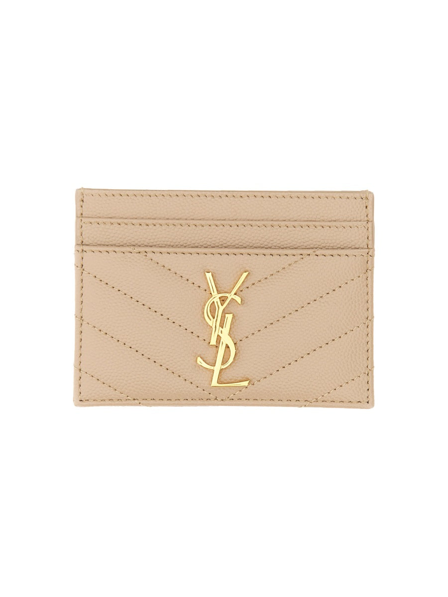 Saint Laurent Portafogli e Portacarte - Beige | Wanan Luxury