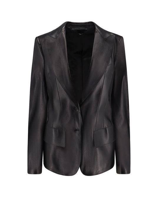 Leather Blazer