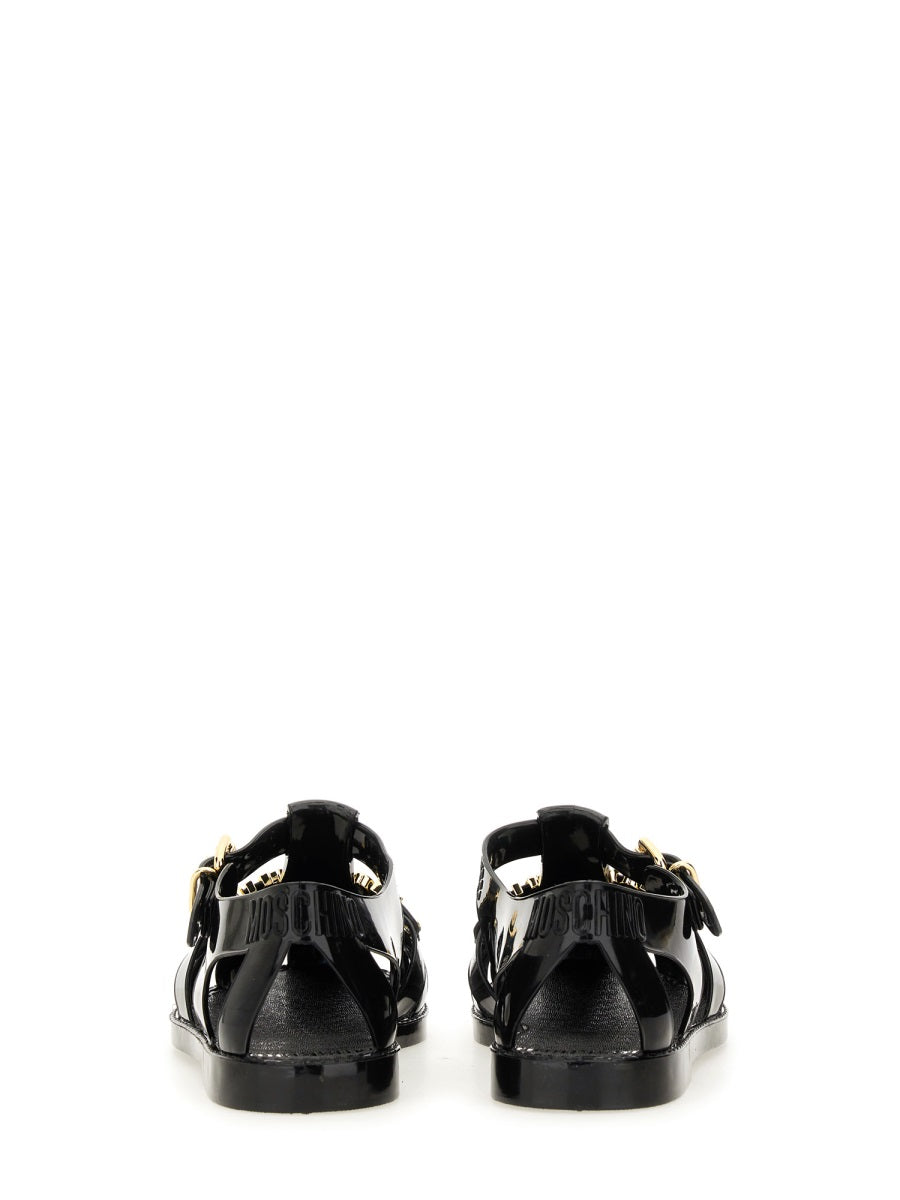 Moschino Sandali - Nero | Wanan Luxury
