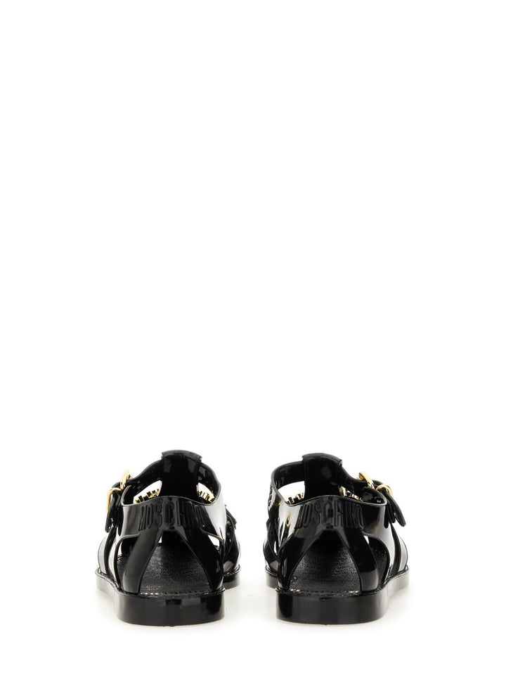 Moschino Sandali - Nero | Wanan Luxury
