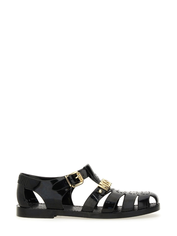 Moschino Sandali - Nero | Wanan Luxury