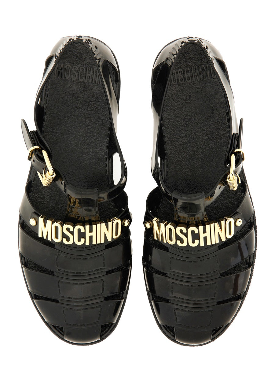 Moschino Sandali - Nero | Wanan Luxury