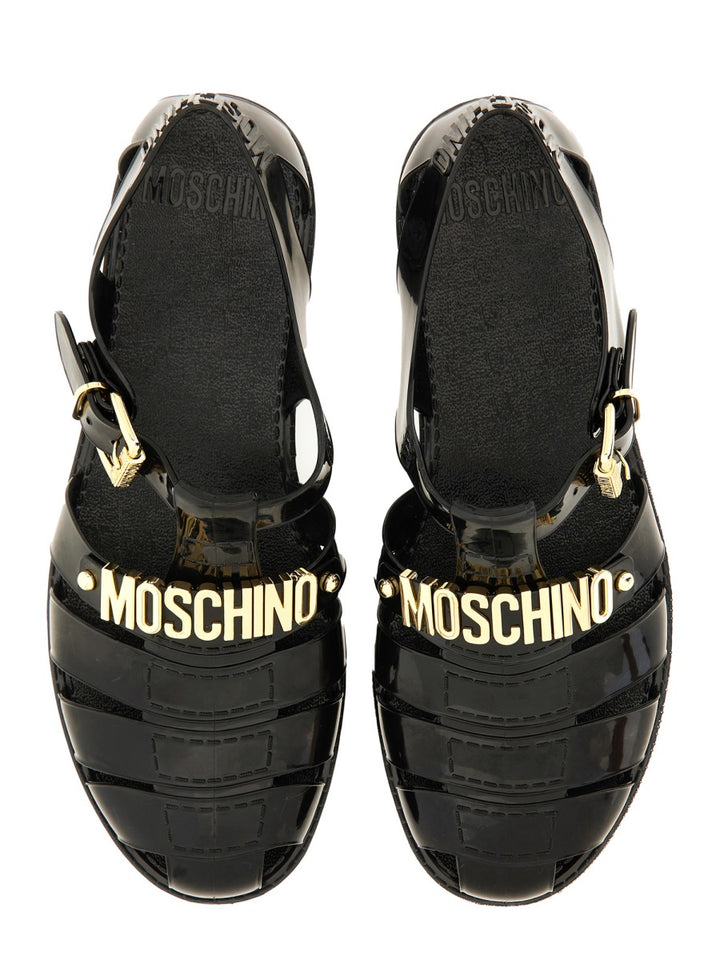 Moschino Sandali - Nero | Wanan Luxury