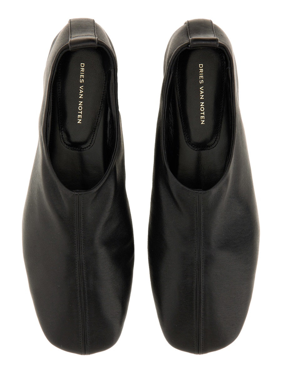 Dries Van Noten Scarpe Basse - Nero | Wanan Luxury