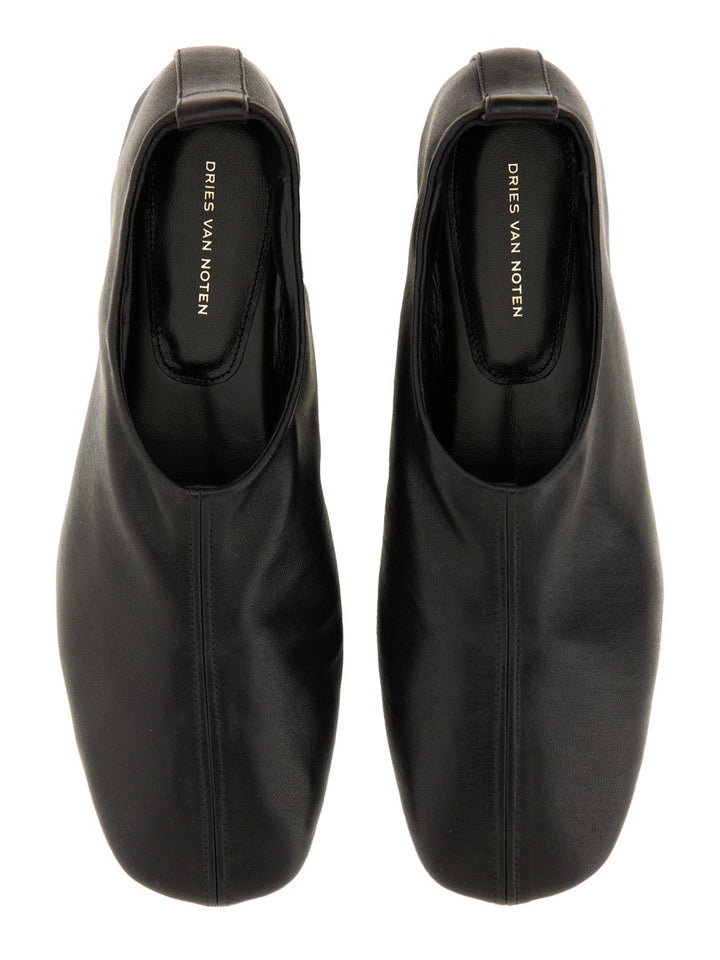 Dries Van Noten Scarpe Basse - Nero | Wanan Luxury