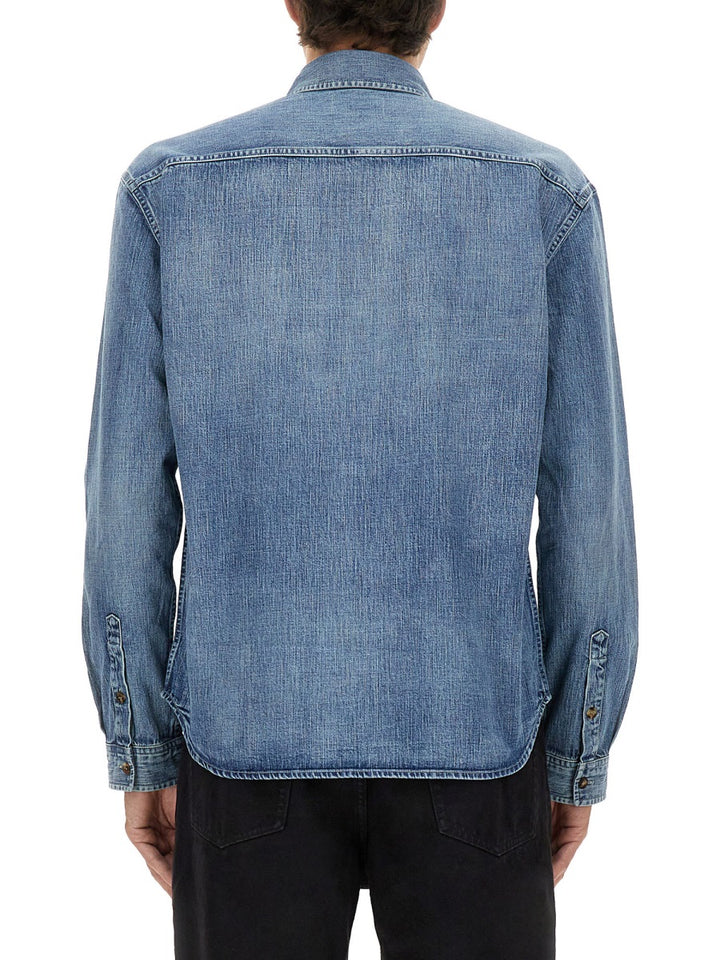 Saint Laurent Camicie - Blue | ce03936e2c99a9113468cf9b5f75ee5842c08f96