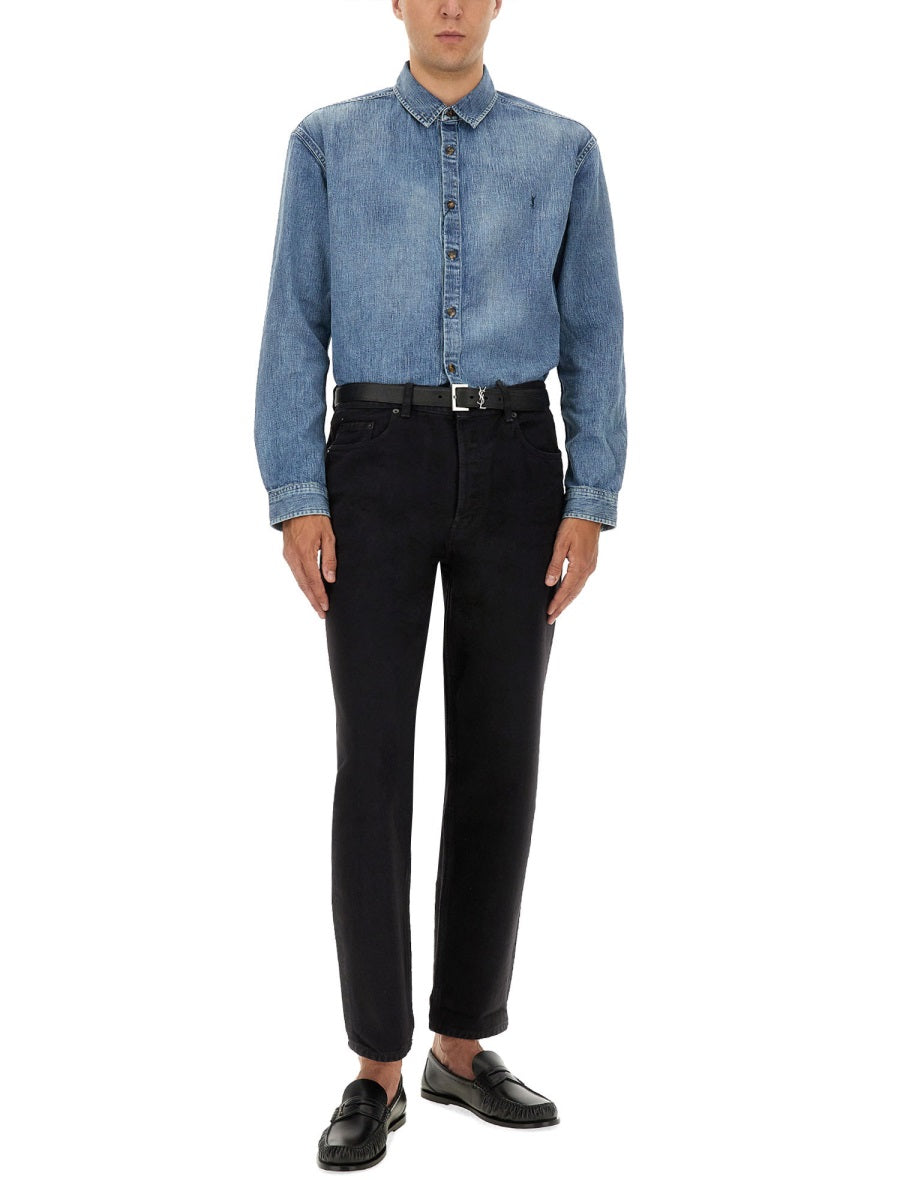 Saint Laurent Camicie - Blue | 0d830e5b795559e70578ea0eb3ab30381001b9c8