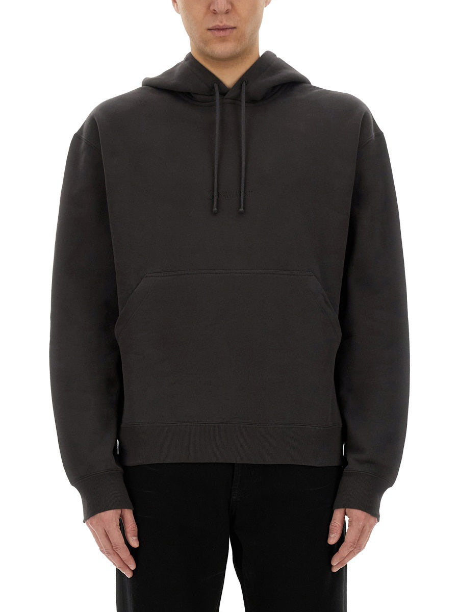 Saint Laurent Felpe - Grey | cfd8067d16cc93d41d97eda265dbf6b07ee7b218