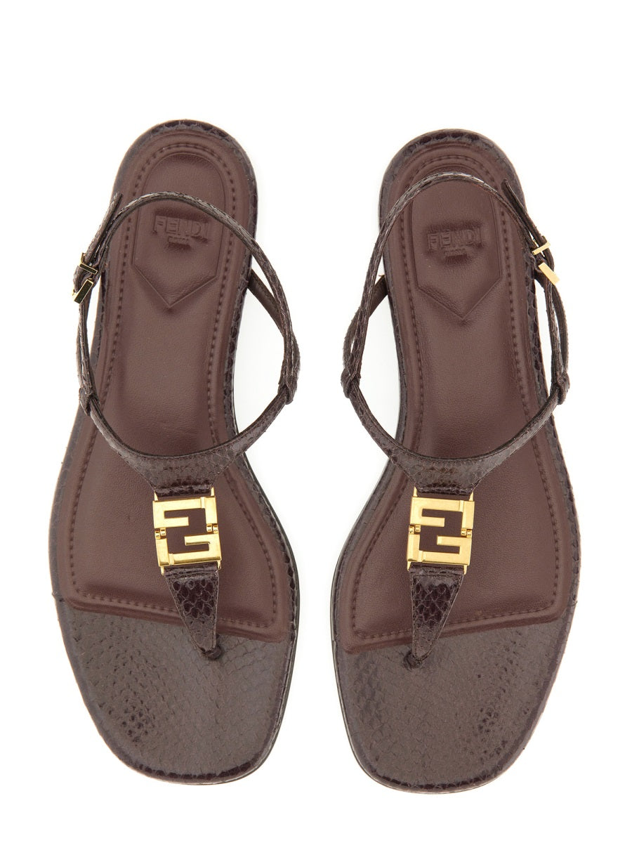 Fendi Sandali - Marrone | Wanan Luxury