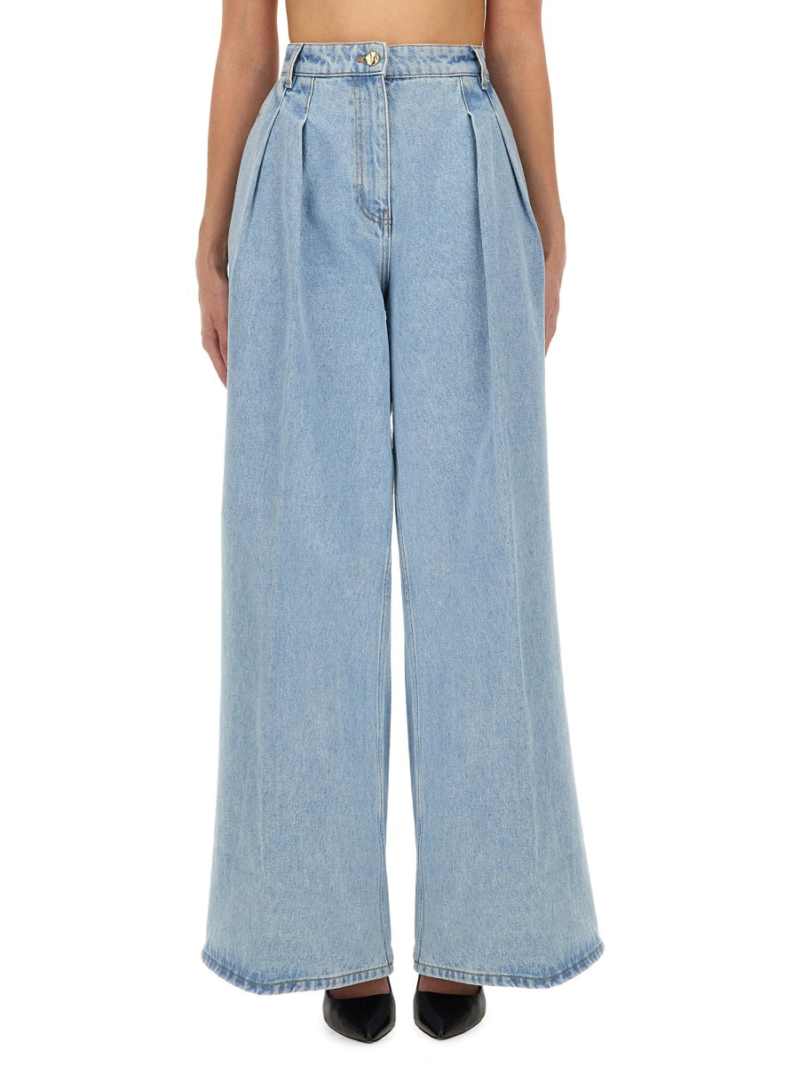 Nina Ricci Jeans - Bianco, Azzurro | Wanan Luxury
