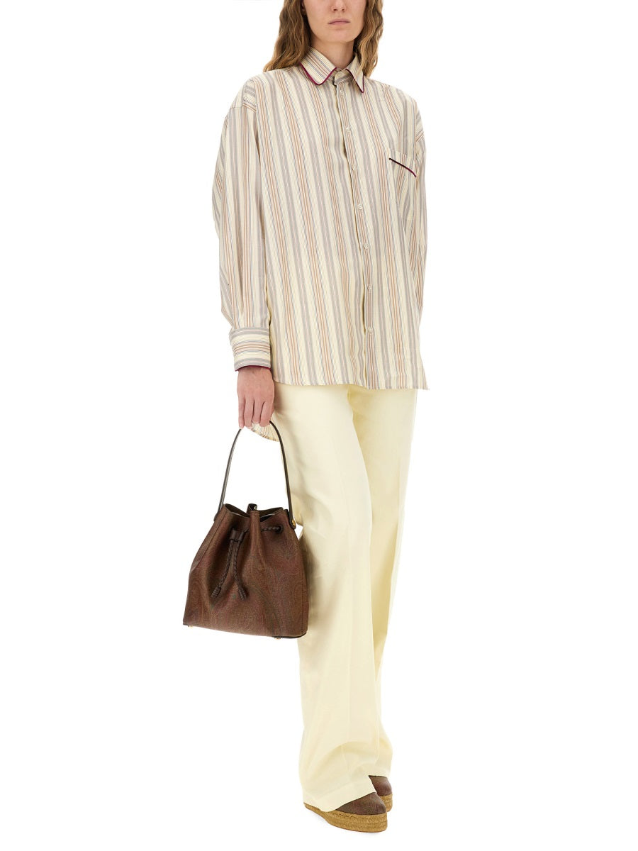 Etro Pantaloni - Bianco | Wanan Luxury